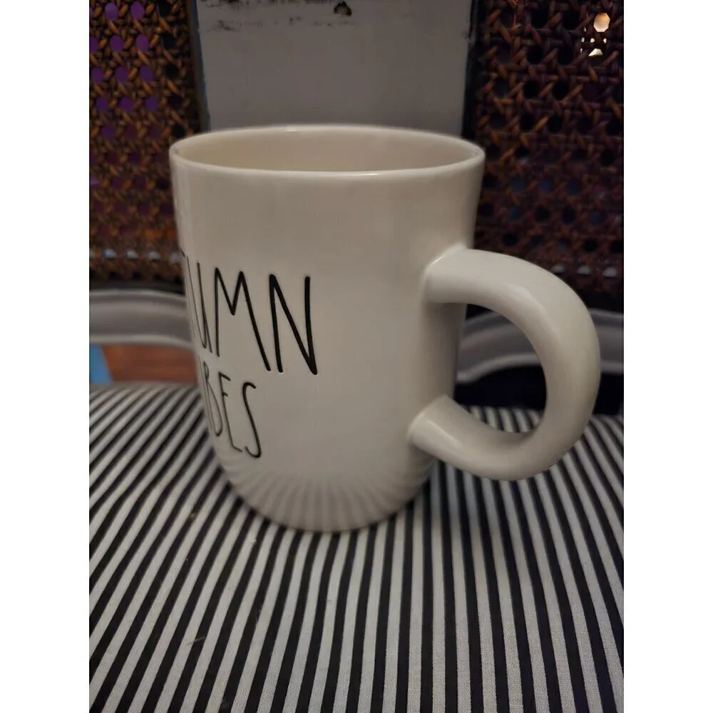NWT Rae Dunn Autumn Vibes Ceramic Fall Coffee Mug